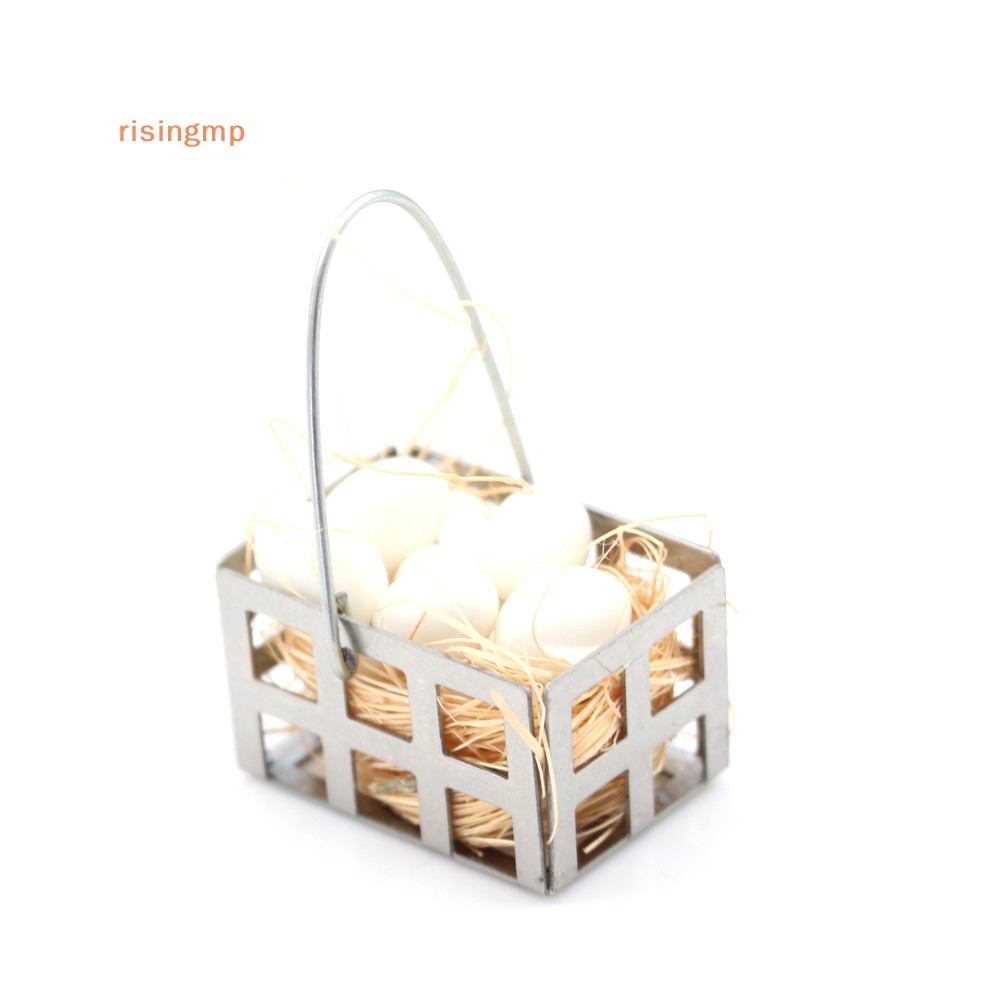 Rổ Đựng Trứng Trang Trí Nhà Búp Bê Tỉ Lệ 1 / 12