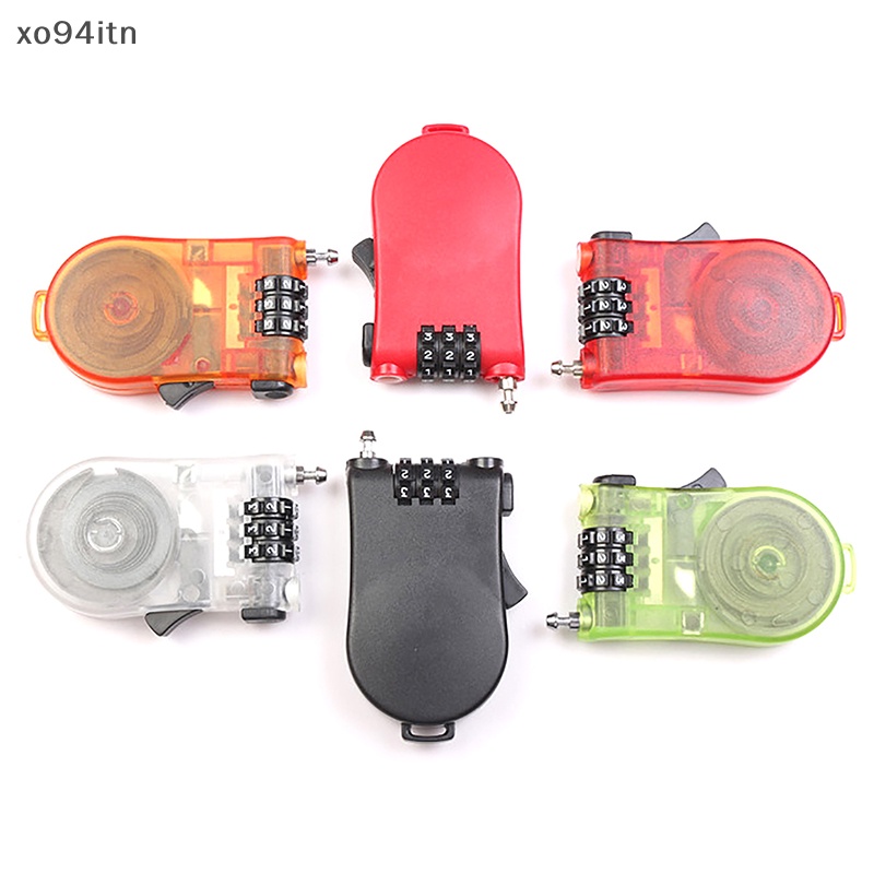 Khóa Mật Khẩu 3 Số An Toàn Cho Xe Đạp