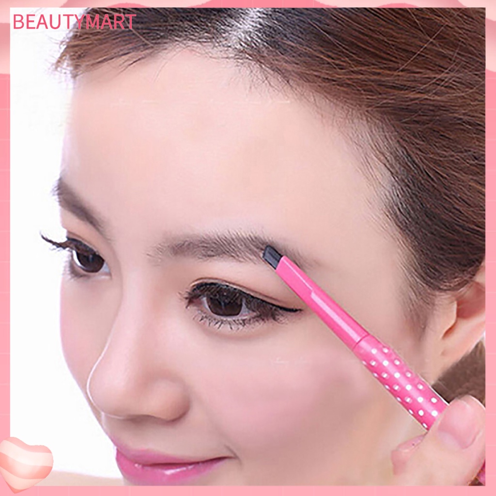 Bút Kẻ Mắt / Lông Mày beautymart Đầu Xoay Mềm Mượt Chống Thấm Nước Trang Điểm Cả Ngày