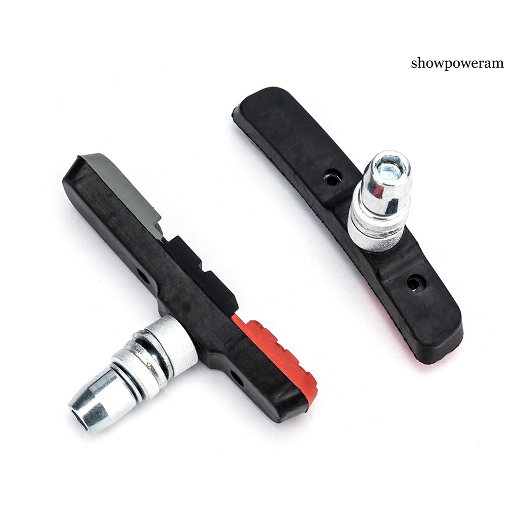 1 Cặp Má Phanh Xe Đạp Hình Chữ V Trọng Lượng Nhẹ Không Thay Thế