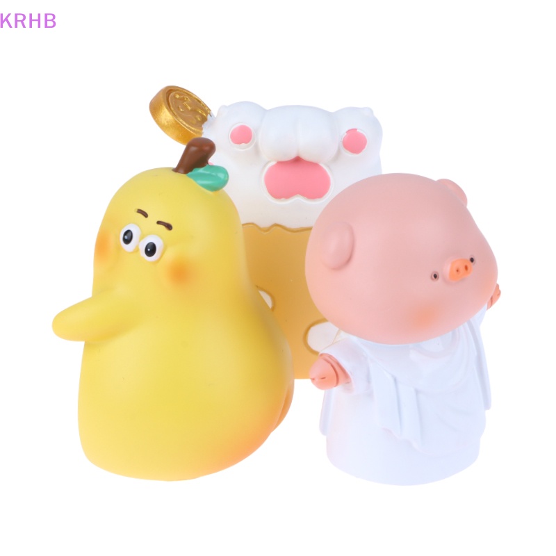 Chú Heo Hoạt Hình Dễ Thương Dùng Để Trang Trí Tiểu Cảnh Mới