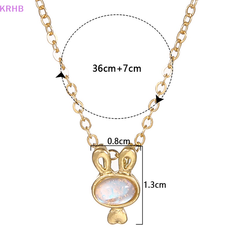 Vòng Cổ Một Lớp Đơn Giản Mặt Hình Thỏ Màu Vàng Kim Phong Cách Âu Mỹ Thời Trang Cho Nữ Mới