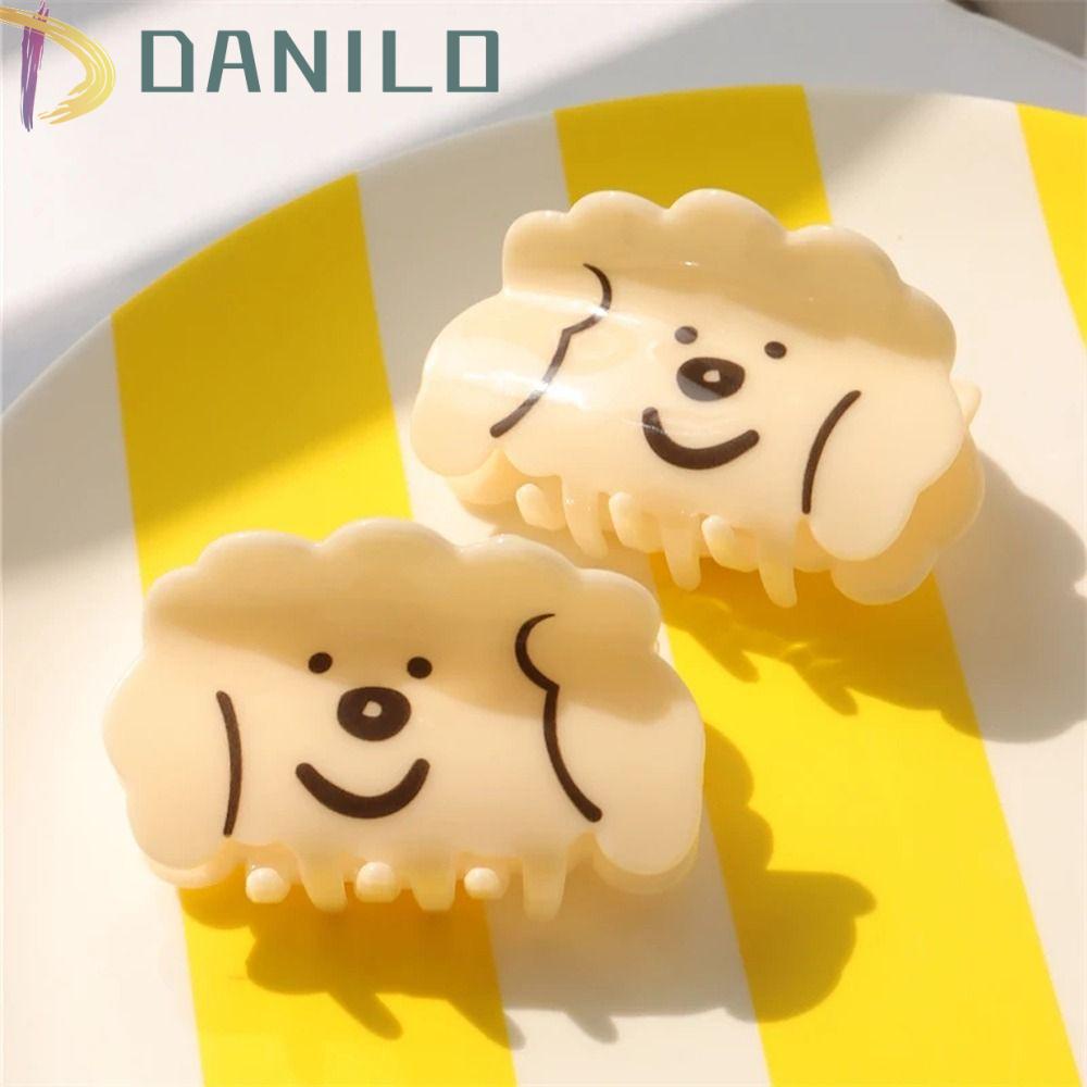 Danilo Kẹp Tóc Bằng Acrylic Họa Tiết Hoạt Hình Phong Cách Hàn Quốc Thời Trang Cho Nữ