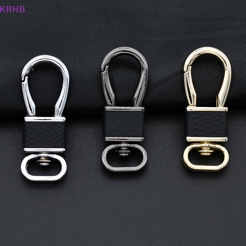 Móc Chìa Khóa Dạng Dán Chất Liệu Da Và Kim Loại Mới