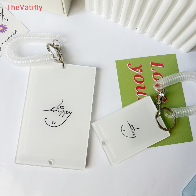 [Thevalifly] Giá Đỡ Ảnh / Thẻ Kèm Móc Khóa Bảo Vệ Trang Trí Nhà Cửa