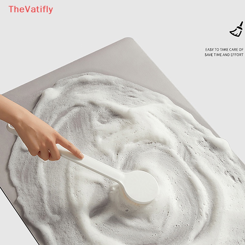 [Thevalifly] Miếng Lót Bồn Rửa Chén Thấm Hút Nước Chống Trượt Trang Trí Nhà Bếp