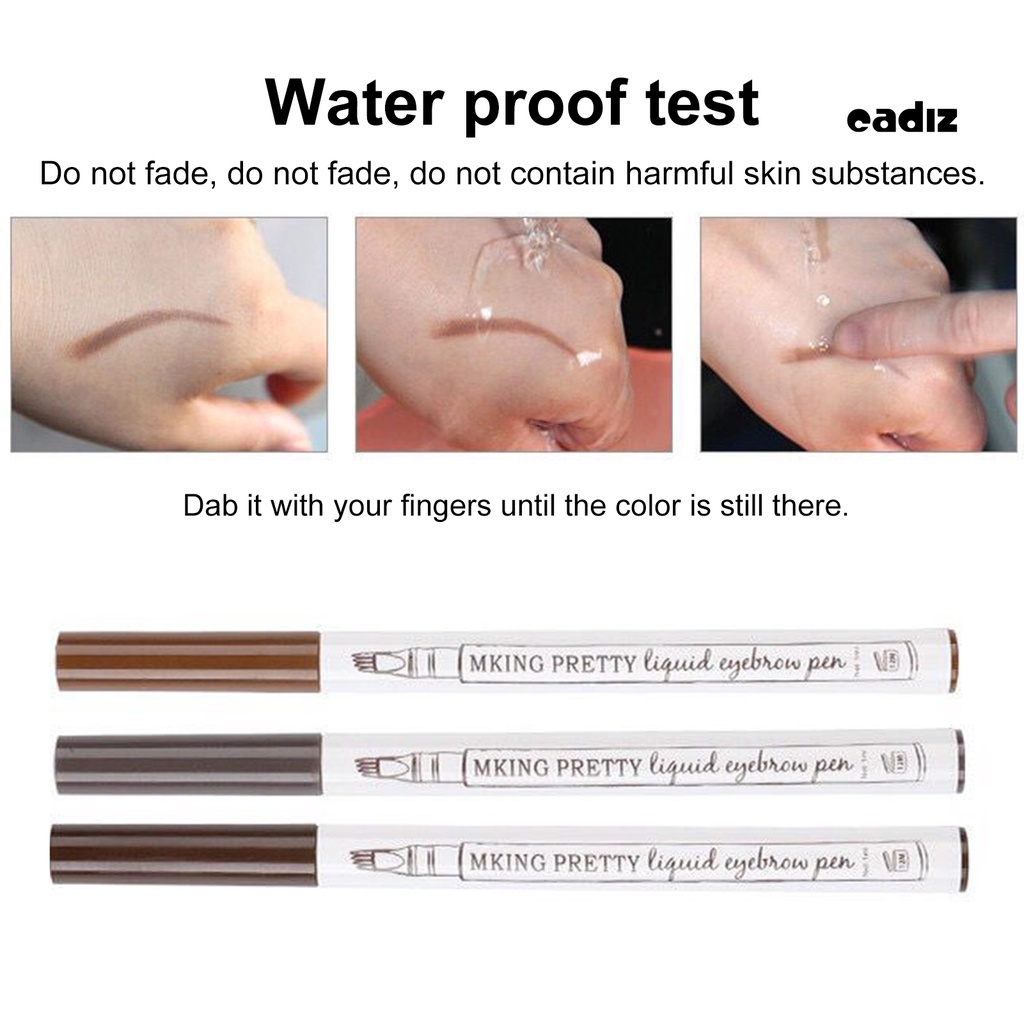 Bút Chì Kẻ Lông Mày Dạng Lỏng 1.5g Tạo Hiệu Ứng Ba Chiều Không Phai Chống Mồ Hôi Cho Người Mới Bắt Đầu