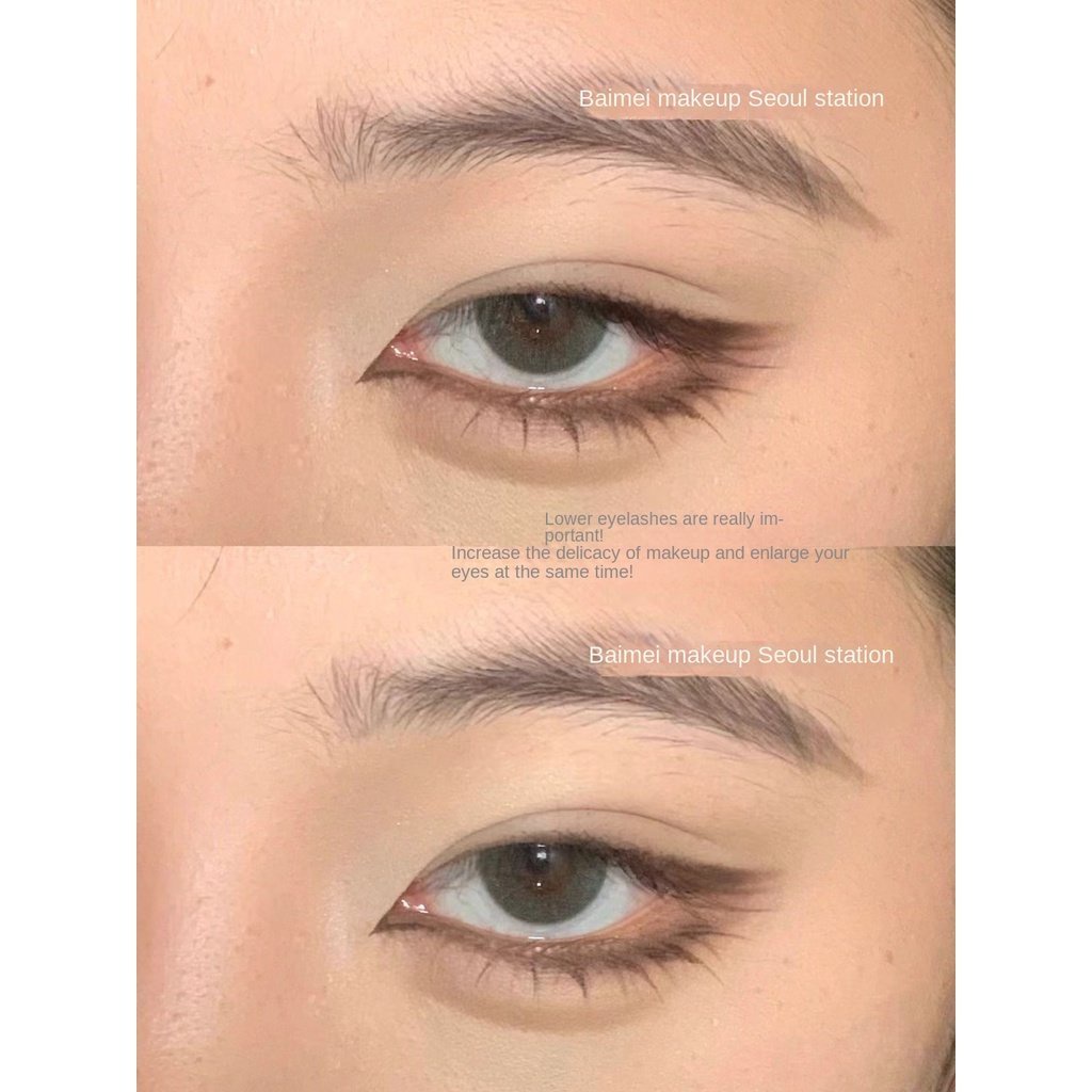 Bút Kẻ Mắt Dạng Lỏng 3 Ngòi Chống Thấm Nước Không Dễ Phai Lâu Trôi