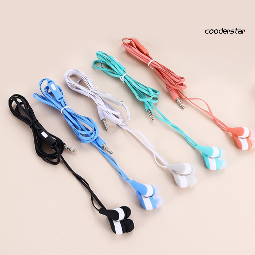 Tai Nghe Nhét Tai Có Dây 3.5mm Kiểu Dáng Thể Thao Kèm Hộp Đựng Họa Tiết Hoạt Hình Cho Bé