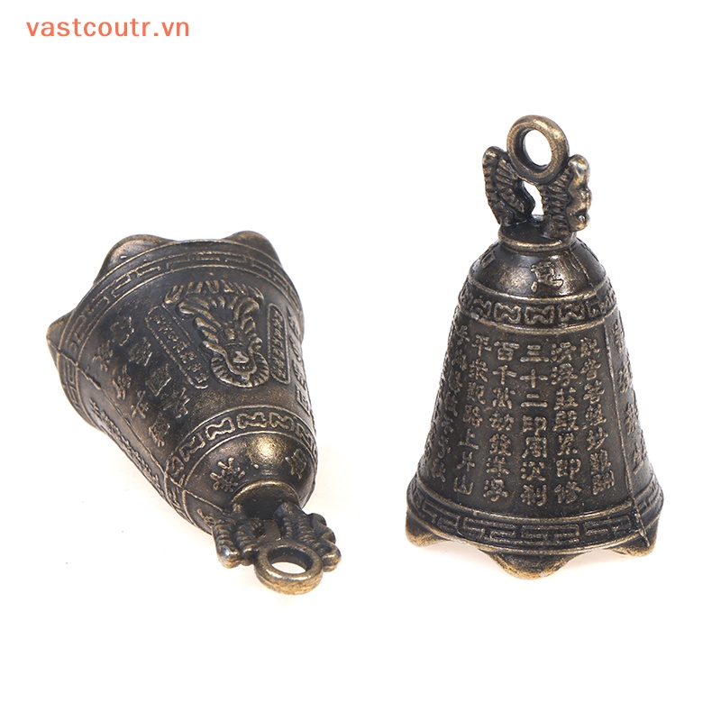 Set 2 Chuông Đồng mini Phong Cách Trung Hoa Cổ Điển