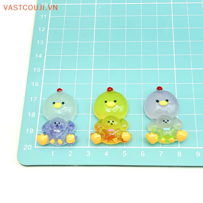 Set 5 Tượng Gà Con Phát Quang Dùng Để Trang Trí