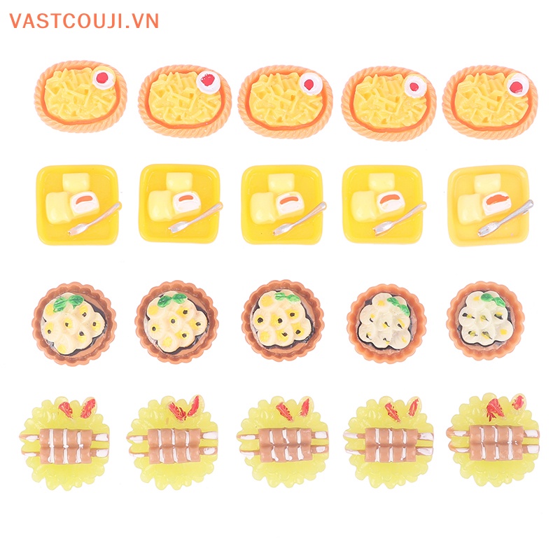 Mô Hình VASTJI Thu Nhỏ Ba Chiều Chất Liệu Thực Phẩm Và Món Tráng Miệng