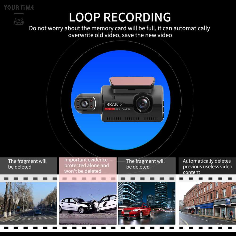 Máy Quay Dữ Liệu Tự Động HD 1080P Với Cảm Biến WIFI G-sensor