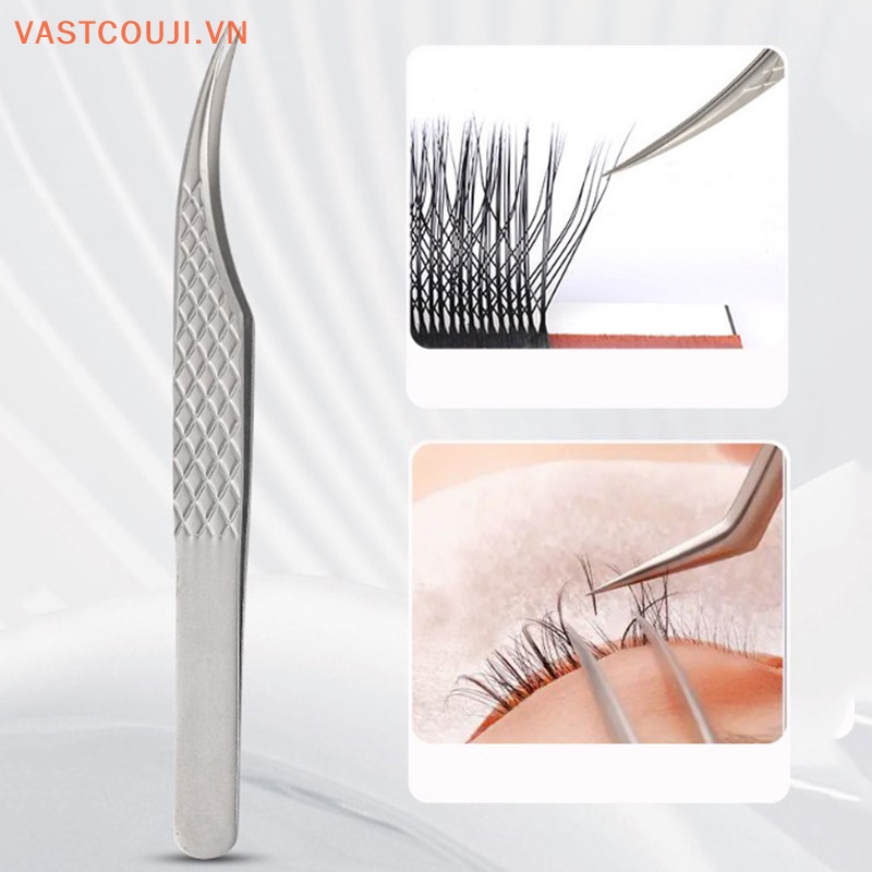 Nhíp Gắp Lông Mi Giả Bằng Thép Không Gỉ Tiện Dụng