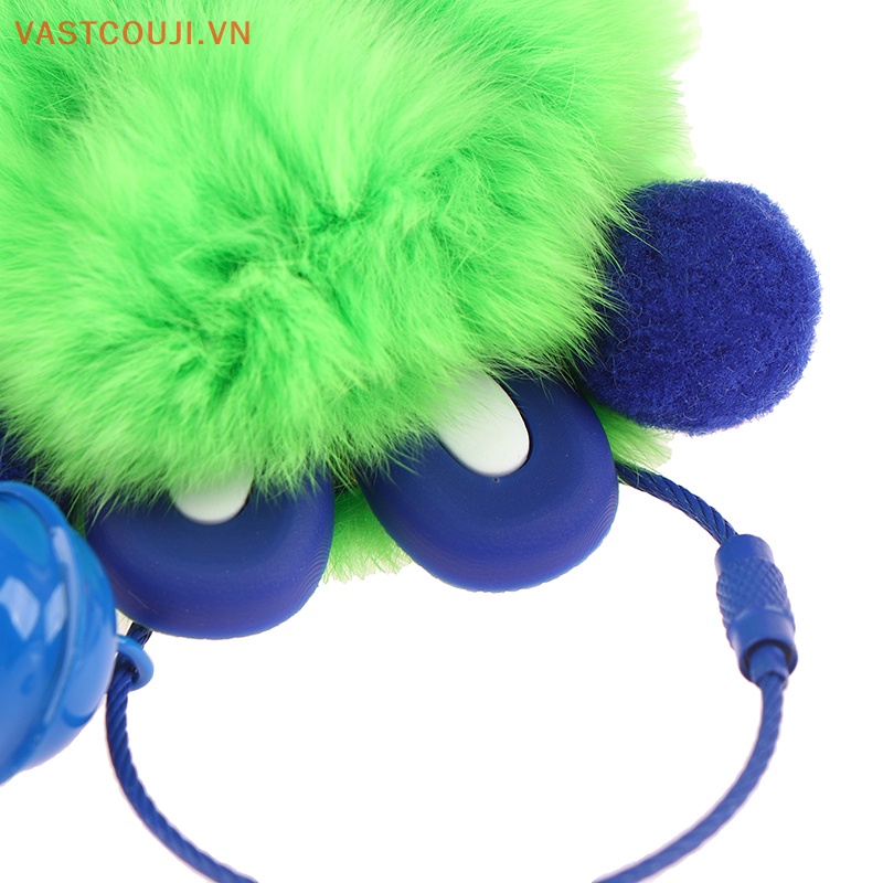 Móc Khóa Hình VASTJI 2023 Phủ Lông Nhiều Màu Sắc Đáng Yêu