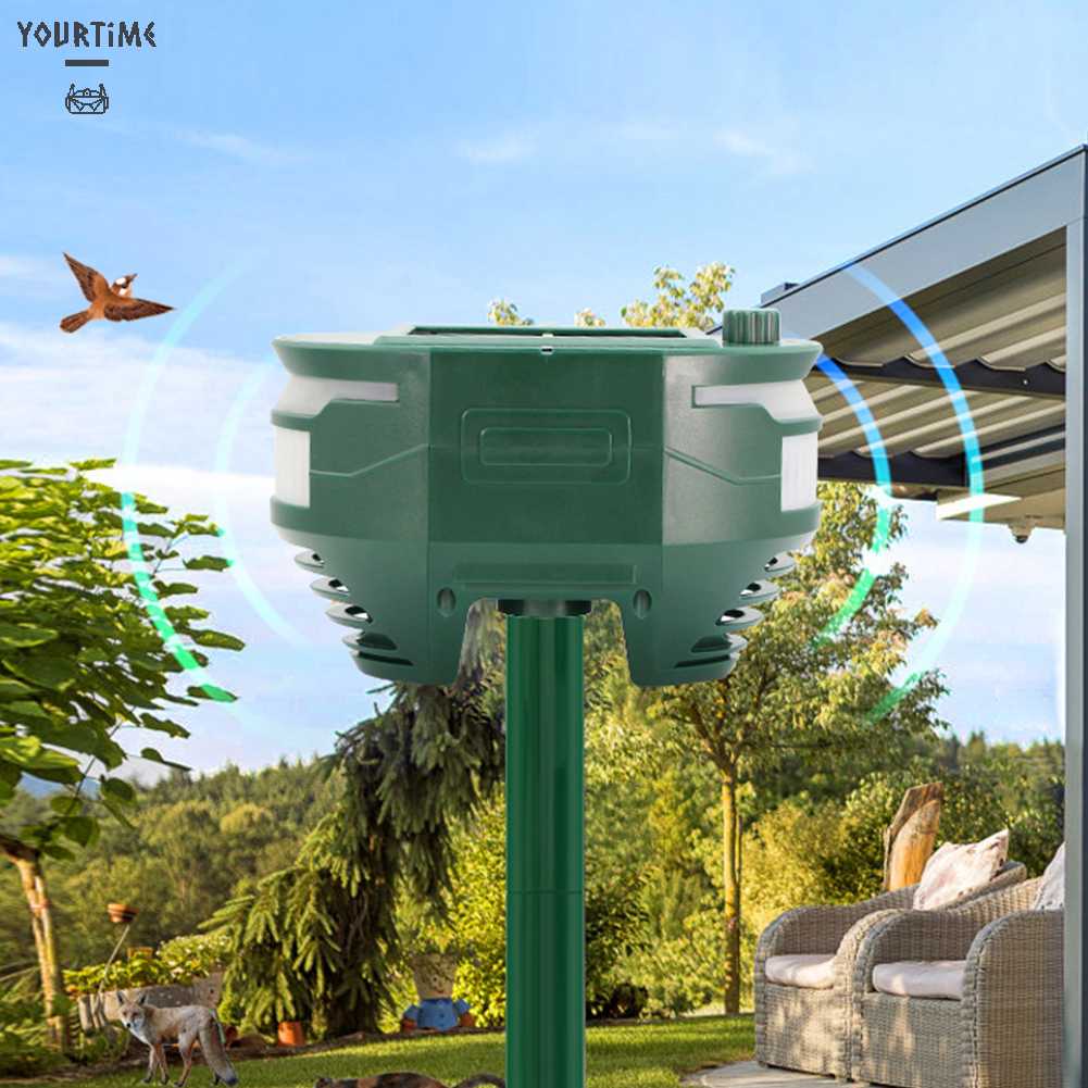 Thiết Bị Xua Đuổi Động Vật Gây Hại Sử Dụng Sóng Siêu Âm