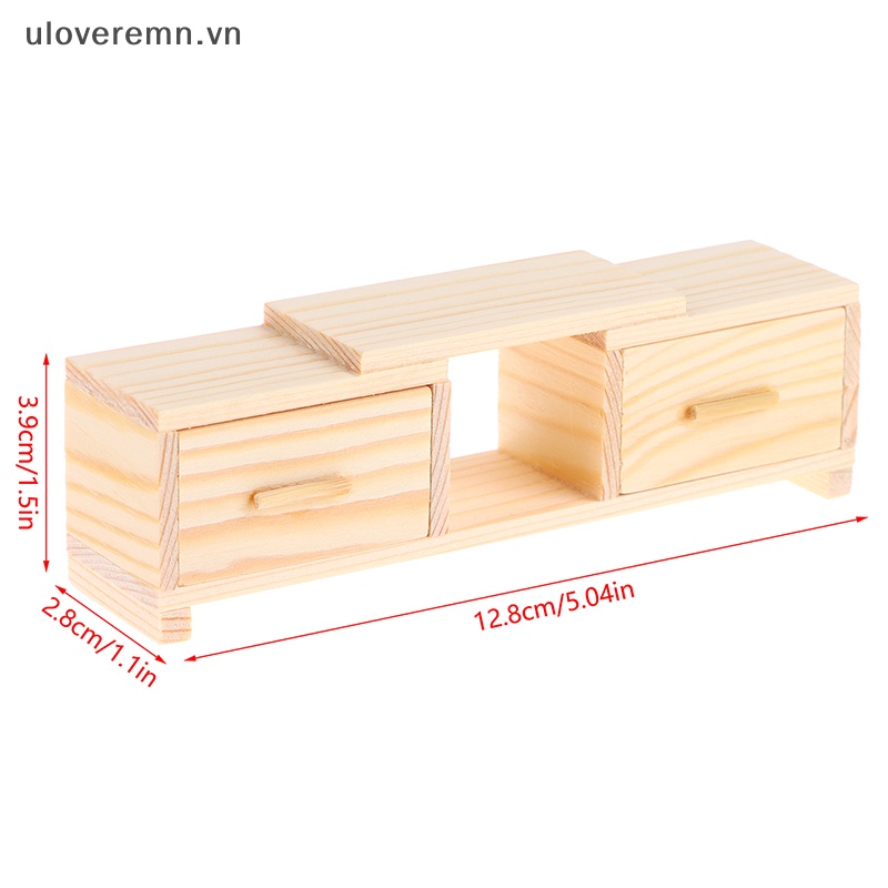 Mô Hình TV Đứng Để Bàn Trang Trí Nhà Búp Bê Tỉ Lệ 1: 12