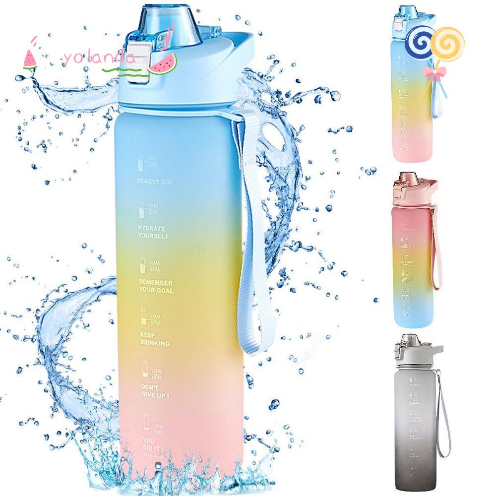 Bình Nước Nhựa Thiết Kế Nhỏ Gọn Dùng Khi Tập Gym / Du Lịch