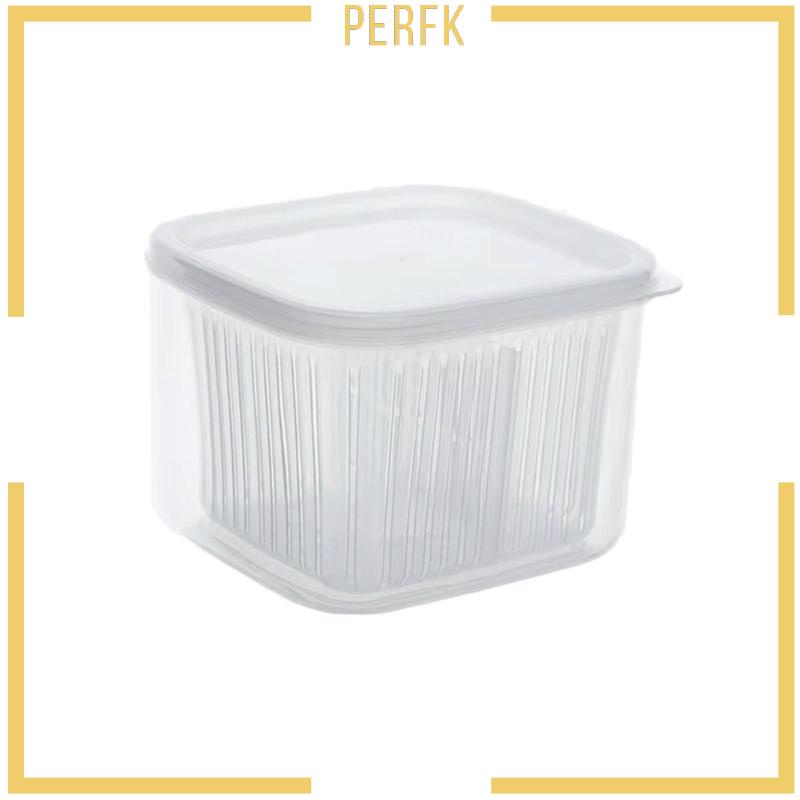 Hộp Đựng Thực Phẩm Trong Suốt Đa Năng Có Thể Tái Sử Dụng Cho Ngăn Kéo Nhà Bếp