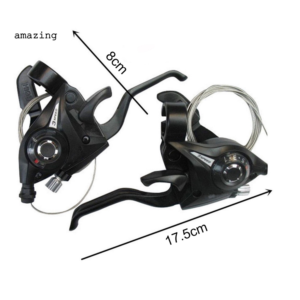 Cần Số EF51-8 Tốc Độ 3x8 Bằng Hợp Kim Nhôm Cho Xe Đạp Leo Núi