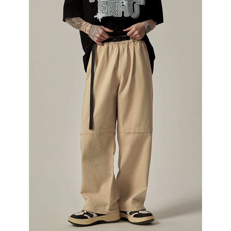 Quần Dài Ống Rộng Phong Cách Retro Thời Trang Cho Nam