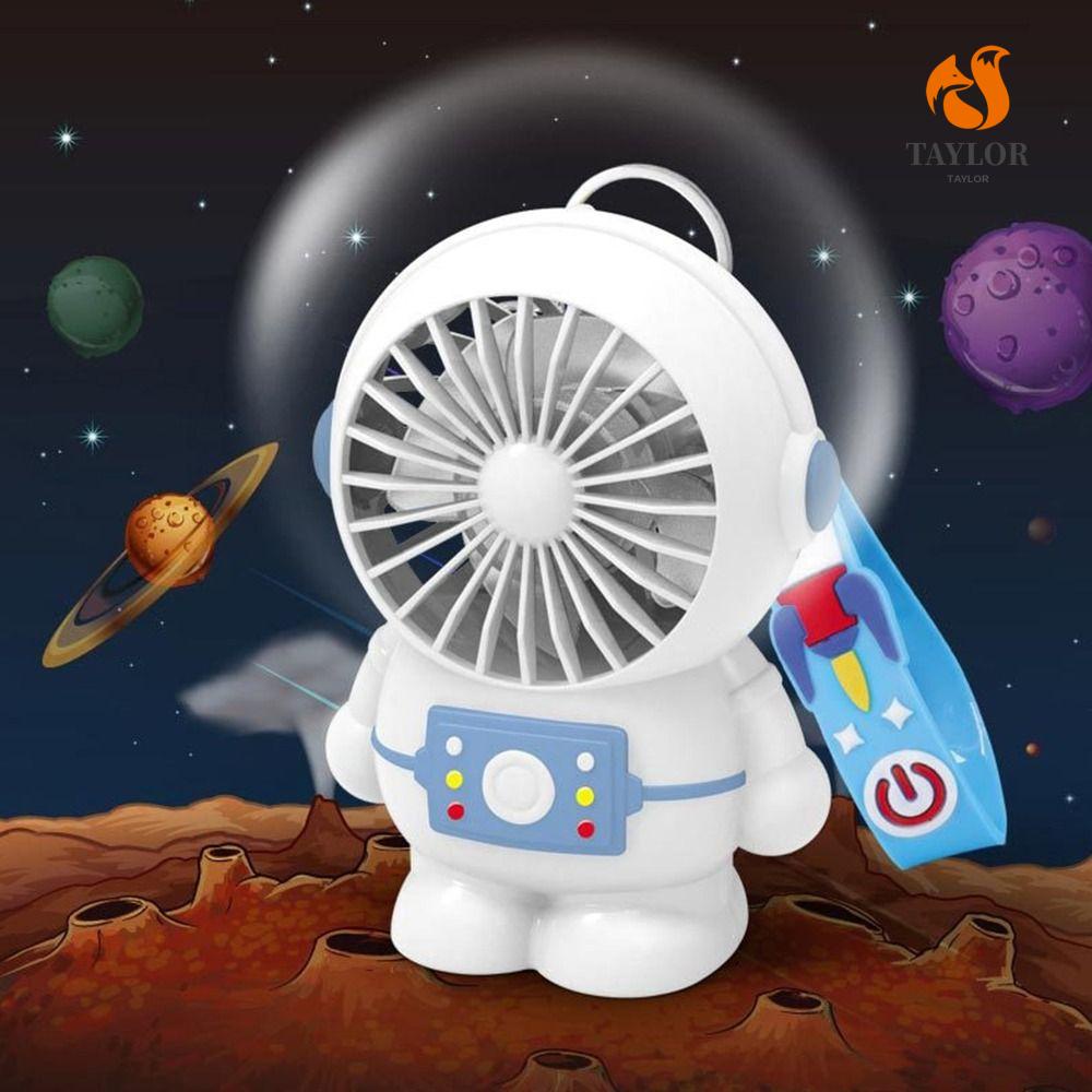 Quạt Mini Cầm Tay Hình Phi Hành Gia TAYLOR1 Có Thể Sạc Lại Tiện Dụng