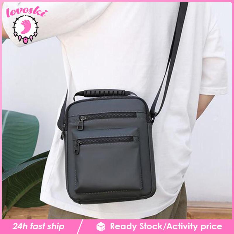 [Lovoski] Túi Đeo Chéo Vai Đi Bộ Đường Dài Hàng Ngày Dành Cho Nam