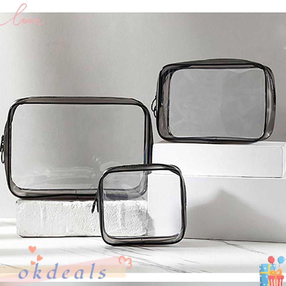 Túi Đựng Mỹ Phẩm Trong Suốt Chống Thấm Nước Tiện Dụng Mang Theo Du Lịch