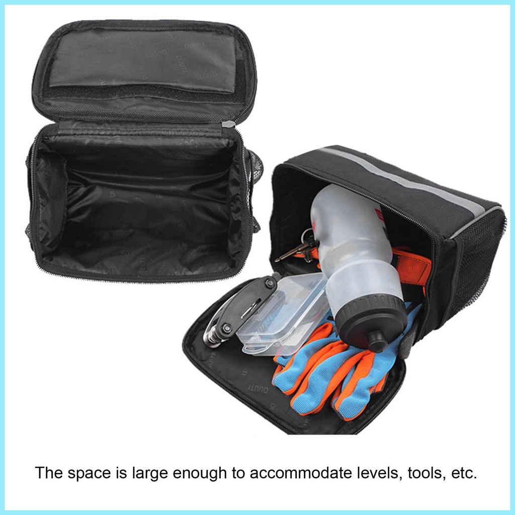 Túi Đựng Điện Thoại Gắn Khung Trước Xe Đạp Chống Thấm Nước Có Màn Hình Cảm Ứng