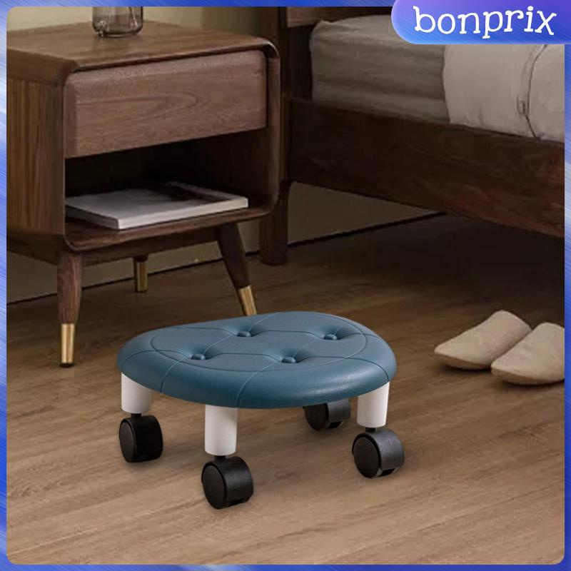 [Bon] Ghế Lăn Thấp Màu Trắng Cho Nhà Bếp