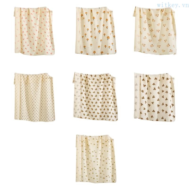 Vỏ Chăn Quấn Em Bé Sơ Sinh Thoáng Khí Phong Cách Unisex