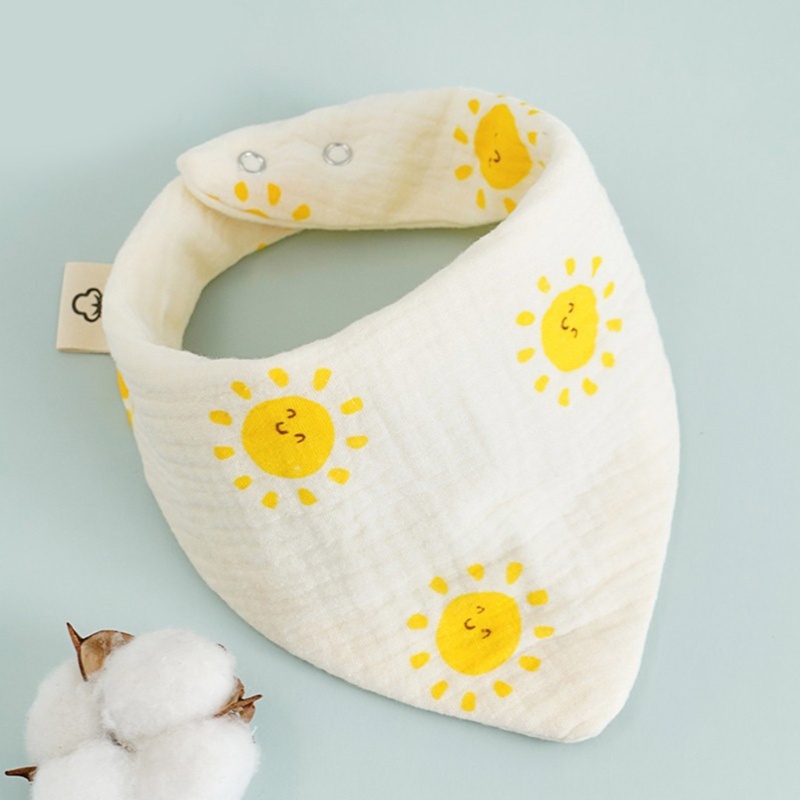 Yếm Cổ Chất Liệu Cotton Mềm Mại Cho Bé