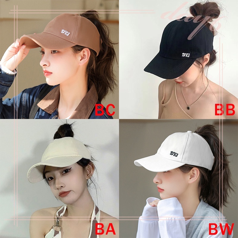 Mũ Lưỡi Trai Hở Chóp Mềm Mại Chống Nắng Đa Năng Thời Trang Cho Nữ