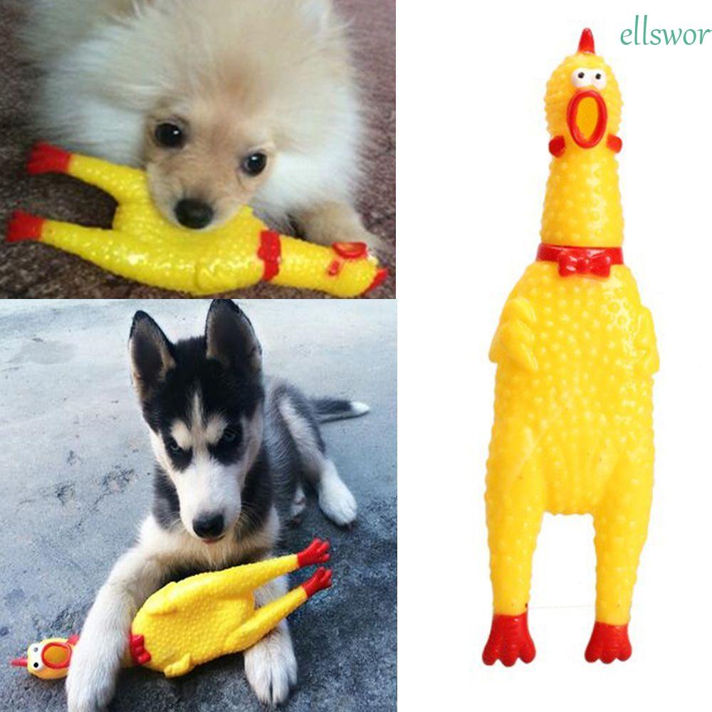 Đồ Chơi Phát Ra Tiếng Kêu Màu Vàng Dễ Thương Vui Nhộn Cho Thú Cưng
