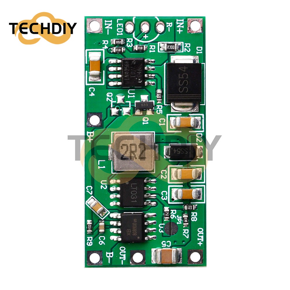 Mô Đun Tăng Áp Nguồn Điện DC UPS 5V 12V 15W 18650