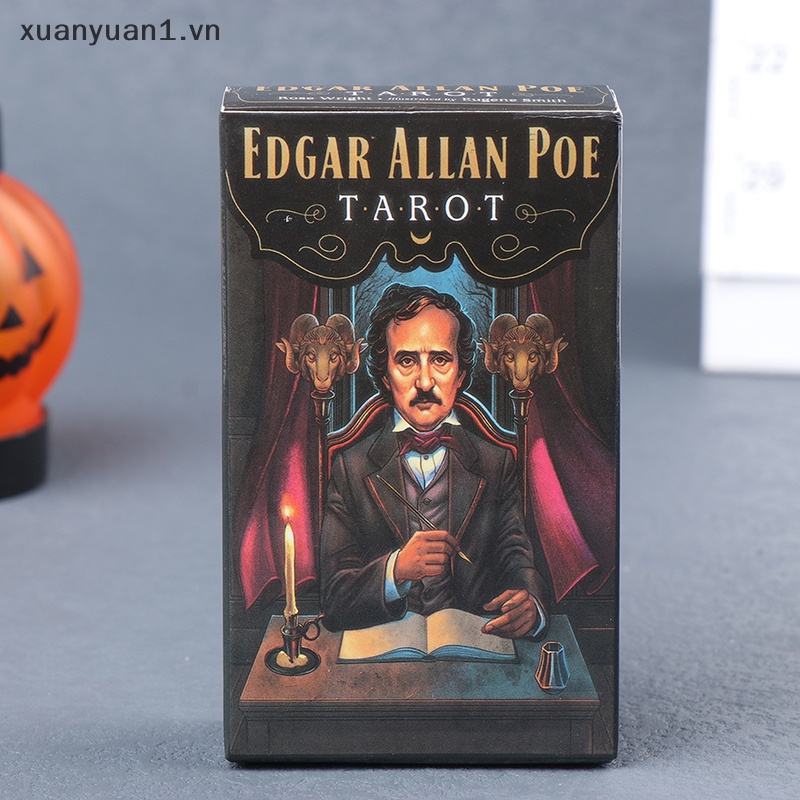 Bộ Bài Tarot Để Bàn Tiệc Gia Đình Edgar Allan Poe Fortune