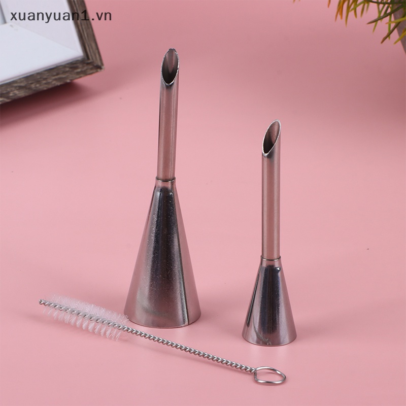 Set 1 / 2 Đuôi Bắt Bông Kem Bằng Thép Không Gỉ