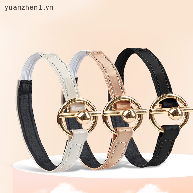 1 Cặp Khóa Dây Giày Cao Gót Hình Tam Giác Chống Trượt Dễ Điều Chỉnh