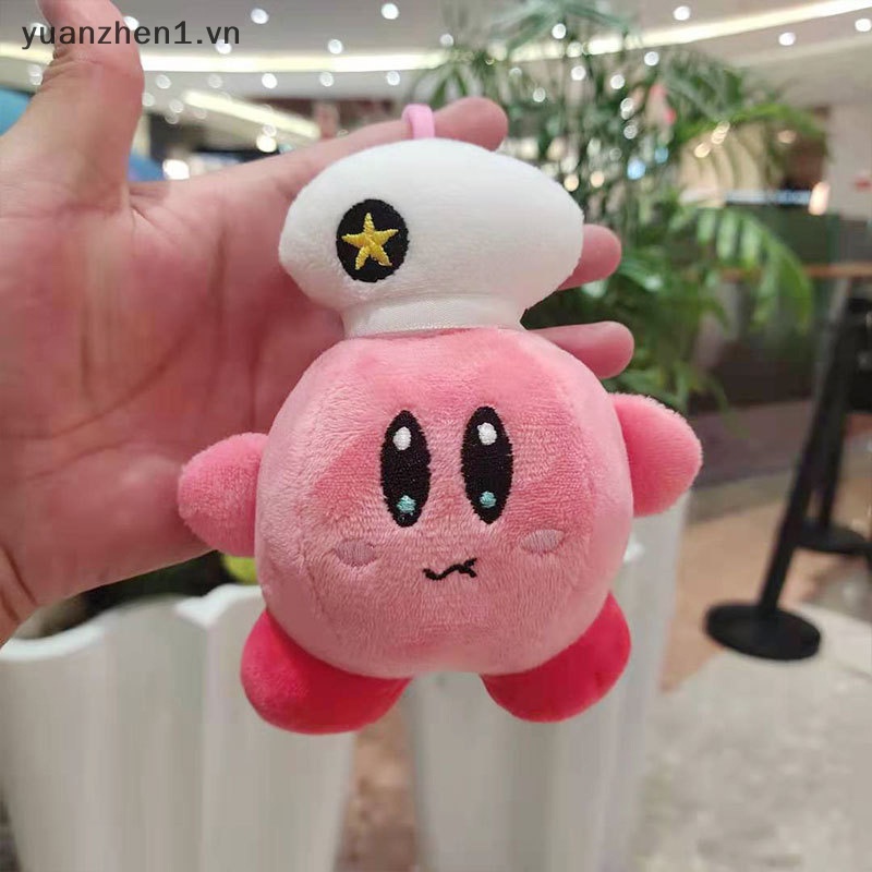 Móc Khóa Búp Bê Kirby Nhồi Bông Mềm Mại Dễ Thương