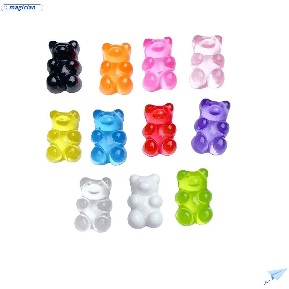 Set 50 Phụ Kiện Làm Trang Sức Thủ Công Hình Gấu Dễ Thương