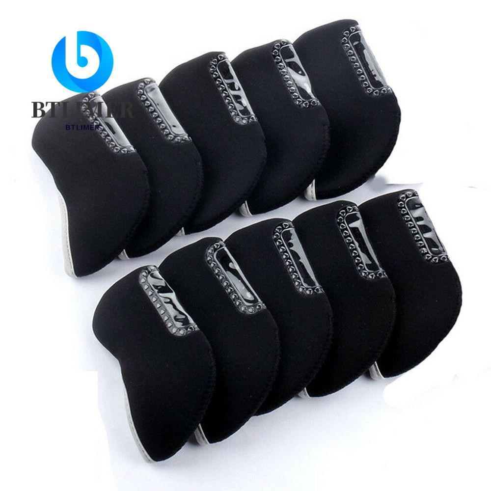 Bộ 10 Vỏ Bọc Bảo Vệ Đầu Gậy Đánh Golf Chuyên Dụng