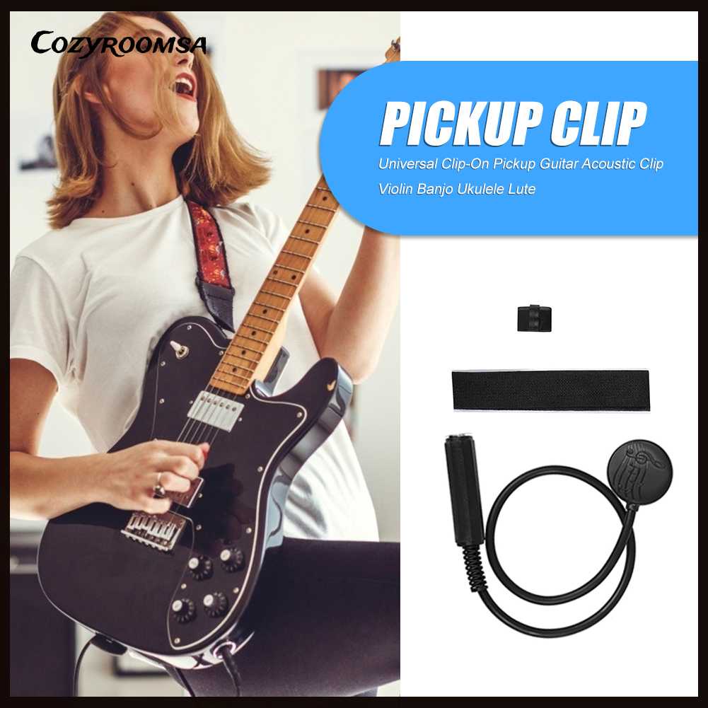 Kẹp Pickup BằNg Cao Su Cho Banjo Ukulele