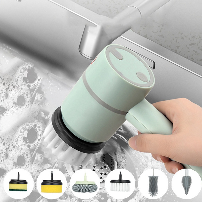 Cọ Rửa Chén Sạc USB Tiện Dụng Cho Nhà Bếp