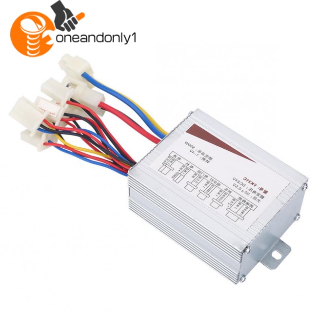 Hộp Điều Khiển Động Cơ Xe Đạp Điện 12V / 24V / 36V / 48V 500 / 800W DC