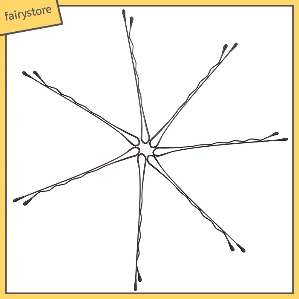 Set 36 Kẹp Tóc Kim Loại Gợn Sóng Thời Trang Cho Nữ