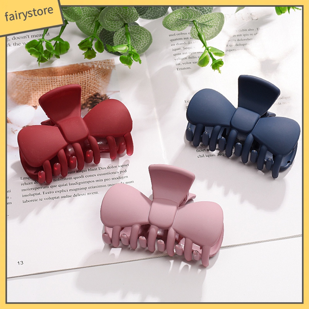 Kẹp Tóc Đính Nơ Màu Sắc Ngọt Ngào Thời Trang Cho Nữ