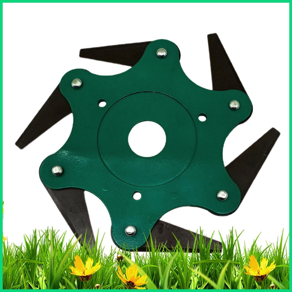 Dụng Cụ Đầu Cắt Cỏ 6 Răng 65Mn Bằng Thép Bền Thông Dụng Cho Nông Nghiệp / Sân Vườn