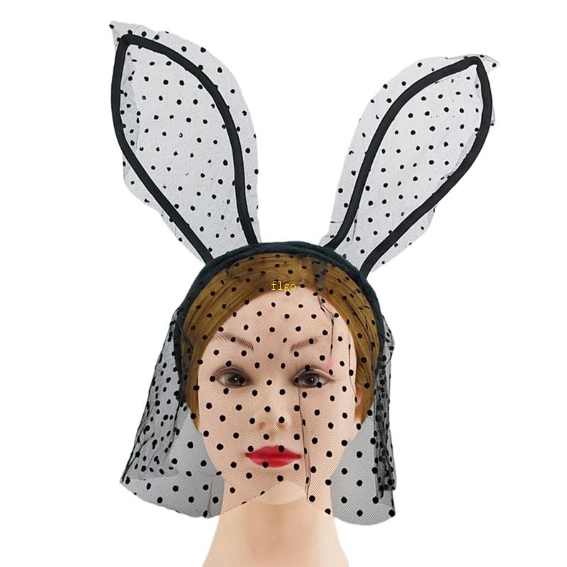 Flgo Băng Đô Tai Thỏ Hóa Trang Tiệc Tùng Quyến Rũ Cho Nữ