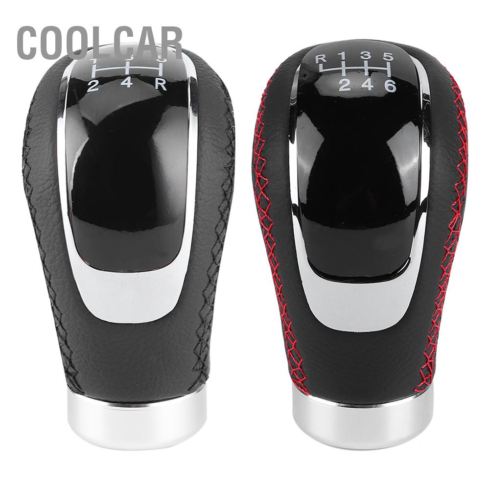 Tay nắm cần số ô tô - Núm Tay Gạt Cần Số - Đầu Sang Số Đòn Bẩy Bóng Ném Da Năng cho Đa năng Ô Tô Bánh Răng Chuyển Dịch Núm Dính - CoolCar