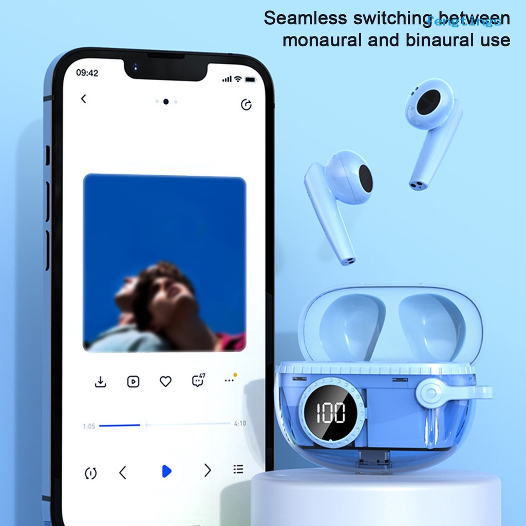 1 Bộ Tai Nghe Không Dây HiFi M25 Bluetooth 5.3 Giảm Tiếng Ồn Thông Minh Có Màn Hình Kỹ Thuật Số